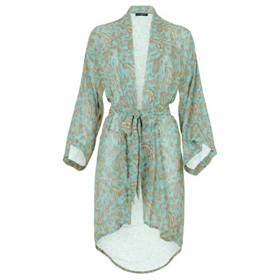 Morrato Bali Women's Green  - Nina Kimono Ainsley Mint