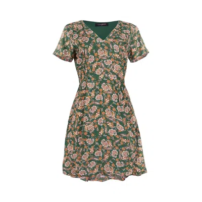 Morrato Bali Women's Green  - Celine Mini Dress - Cassandra Ivy