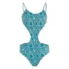 Morrato Bali Women's Green Prata One Piece Lathyrus Malacite In Green