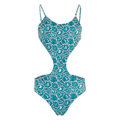 Morrato Bali Women's Green Prata One Piece Lathyrus Malacite