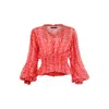 Morrato Bali Women's Hayah Top Geneva Red In Red
