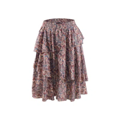 Morrato Bali Women's Lynette Skirt Ruffle Maizey Navajo White