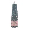Morrato Bali Women's Mahrosh Maxi Dress Cordelia Dark Green In Green