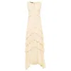 Morrato Bali Women's Neutrals Shane Maxi Dress Ivory In White