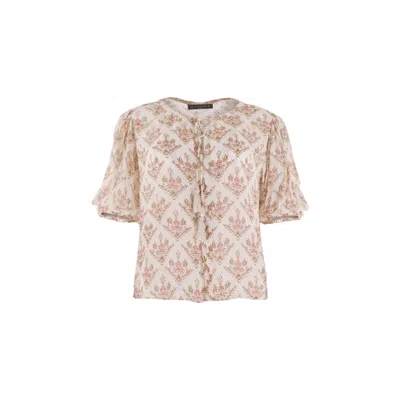 Morrato Bali Women's Neutrals Zahira Top Gloria Dust