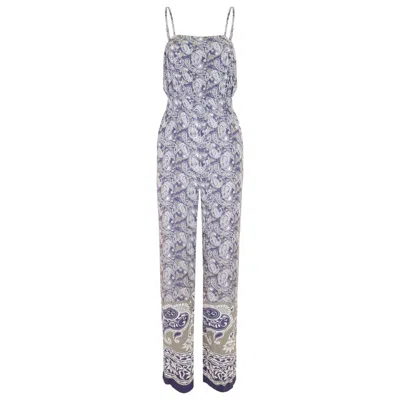 Morrato Bali Women's Pink / Purple Cashel Jumpsuit Jillian Tea In Pink/purple