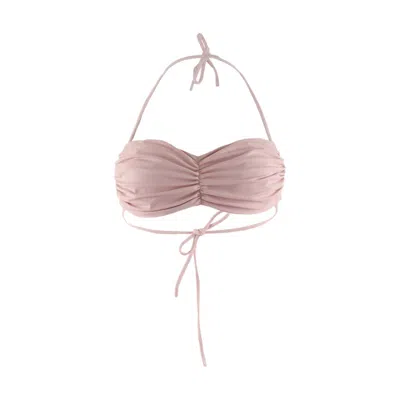 Morrato Bali Women's Pink / Purple Lily Bikini Top Addict In Pink/purple