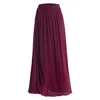 Morrato Bali Women's Pink / Purple  - Abella Maxi Skirt Plum In Pink/purple