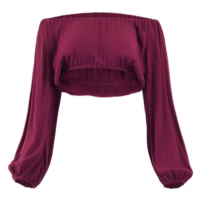 Morrato Bali Women's Pink / Purple  - Abella Top Plum In Pink/purple