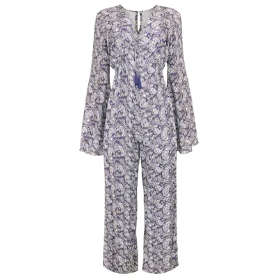 Morrato Bali Women's Pink / Purple Naeema Jumpsuit Jillian Tea In Pink/purple