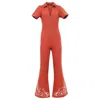 Morrato Bali Women's Red Colt Long Jumpsuit Bata In Red