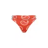 Morrato Bali Women's Red Janan Bikini Bottom Soraya Molten Lava In Red