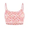 Morrato Bali Women's Reina Bikini Top Daffodils Red