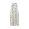 Morrato Bali Women's White Amara Maxi Skirt Fleur Seashell In White