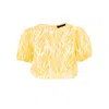 Morrato Bali Women's Yellow / Orange Canne Top Rhiannon Aurora In Yellow/orange