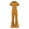 Morrato Bali Women's Yellow / Orange Colt Long Jumpsuit Ginger In Yellow/orange