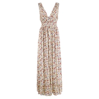 Morrato Bali Women's Yellow / Orange Imani Maxi Dress Feliza Sylvan In Yellow/orange