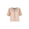 Morrato Bali Women's Yellow / Orange / Neutrals Zahira Top Gloria Sunkist In Yellow/orange
