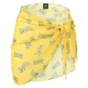 Morrato Bali Women's Yellow / Orange Ronia Mini Pareo Persephone Frouta In Yellow/orange