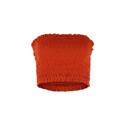 Morrato Bali Women's Yellow / Orange Sonth Bandeau Burnt Ochre In Yellow/orange
