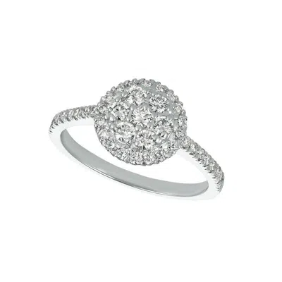 Pre-owned Morris 0.75 Carat Natural Diamond Ring G-h Si 14k White Gold
