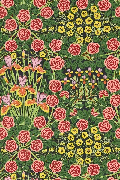 Morris & Co. Campanula Wallpaper In Green