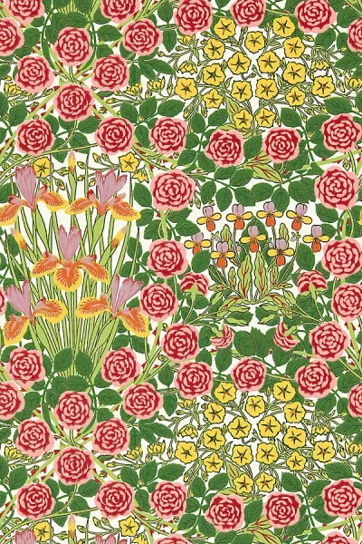 Morris & Co. Campanula Wallpaper In Pink