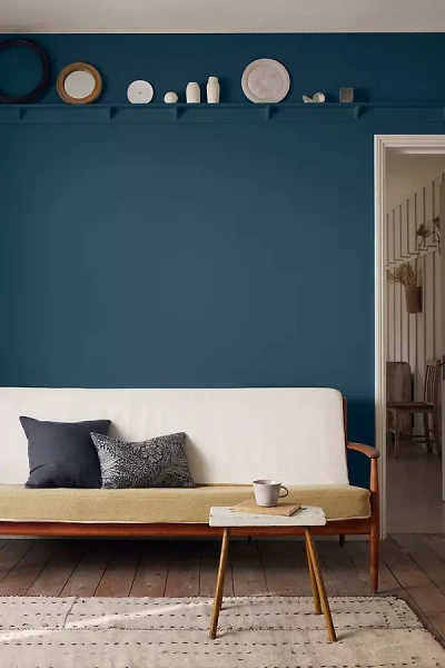 Morris & Co. Eggshell Paint In Blue