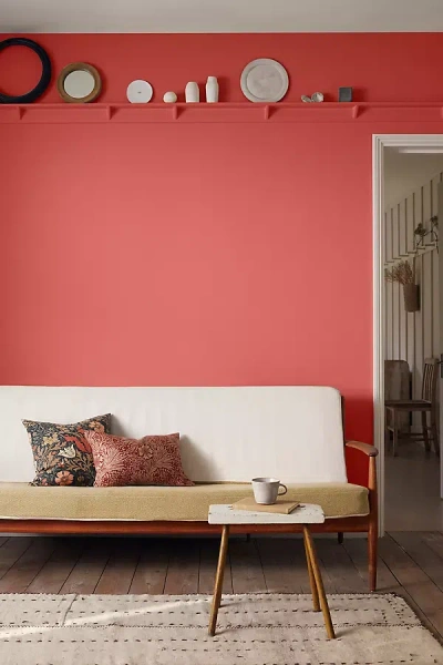 Morris & Co. Eggshell Paint In Pink