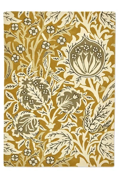 Morris & Co. Elmcote Gold Rug In Brown