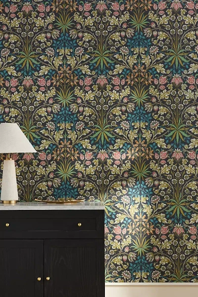 Morris & Co. Hyacinth Wallpaper In Multi