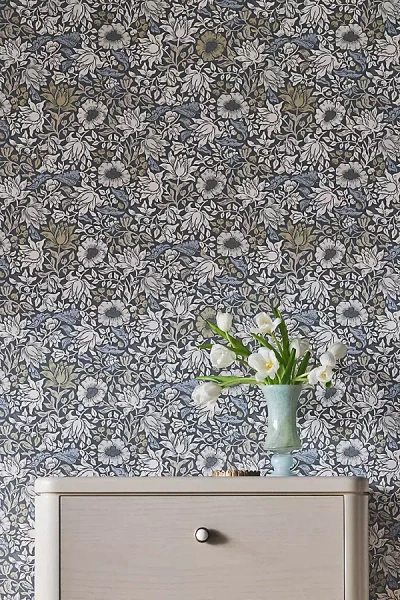 Morris & Co. Mallow Wallpaper In Multi