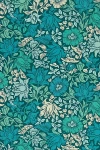 Morris & Co. Mallow Wallpaper In Blue