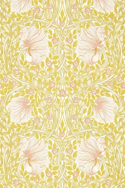 Morris & Co. Pimpernel Wallpaper In Yellow