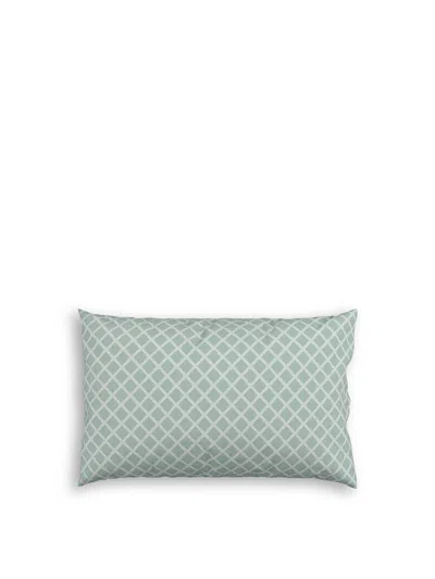Morris & Co. Va Botanical Harmony Pillowcase Pairs In Teal/claret