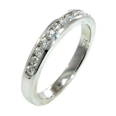 Pre-owned Morris & David 0.35 Carat Natural Diamond Channel Band Ring G Si 14k White Gold