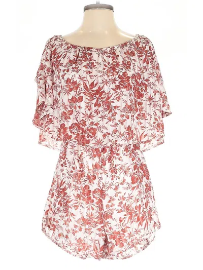 Pre-owned Morrisday The Label Romper In Red