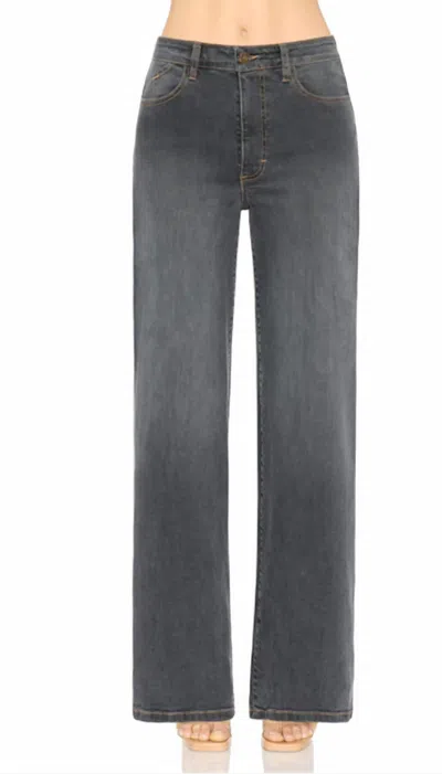 Morrison Denim Fly Girl Jeans In Silver Springs In Gray