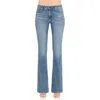 Morrison Denim Looker Wide Leg Jeans In American Pie In Blue