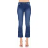 Morrison Denim Starlet Crop Jean In Medium Wash In Blue