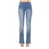 Morrison Denim Looker Wide Leg Jeans In American Pie In Multi