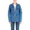 Morrison Denim Women's Architect Jacket In Studio 54 In Blue