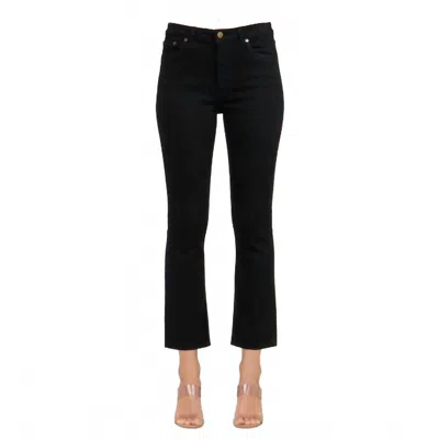 Morrison Denim Starlet Cropped Jeans In Black