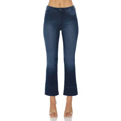 Morrison Denim Women's Starlet Leg Cuff Jeans In Stray Cat Blues