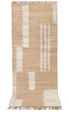 Morrow Soft Goods Rosa Runner In Tan & Natural