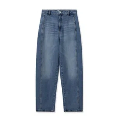 Mos Mosh Barrel Mon Jeans In Blue