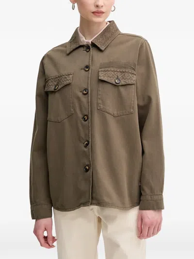Mos Mosh Buttoned Shirt In Brown