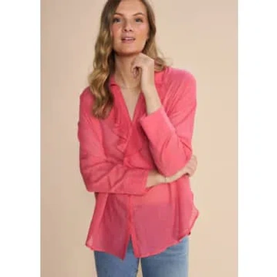 Mos Mosh Jelena Voile Shirt In Pink