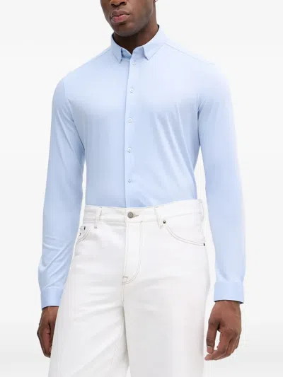 Mos Mosh Marco Buttoned Shirt In Blue