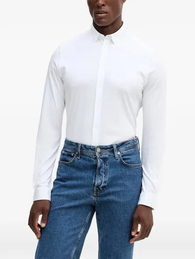 Mos Mosh Marco Buttoned Shirt In White